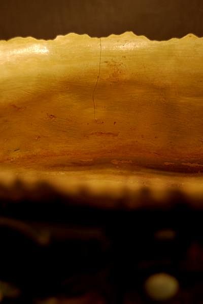 Antiques Dealer on Majolica Centerpiece Faun Heads 19th Century French From