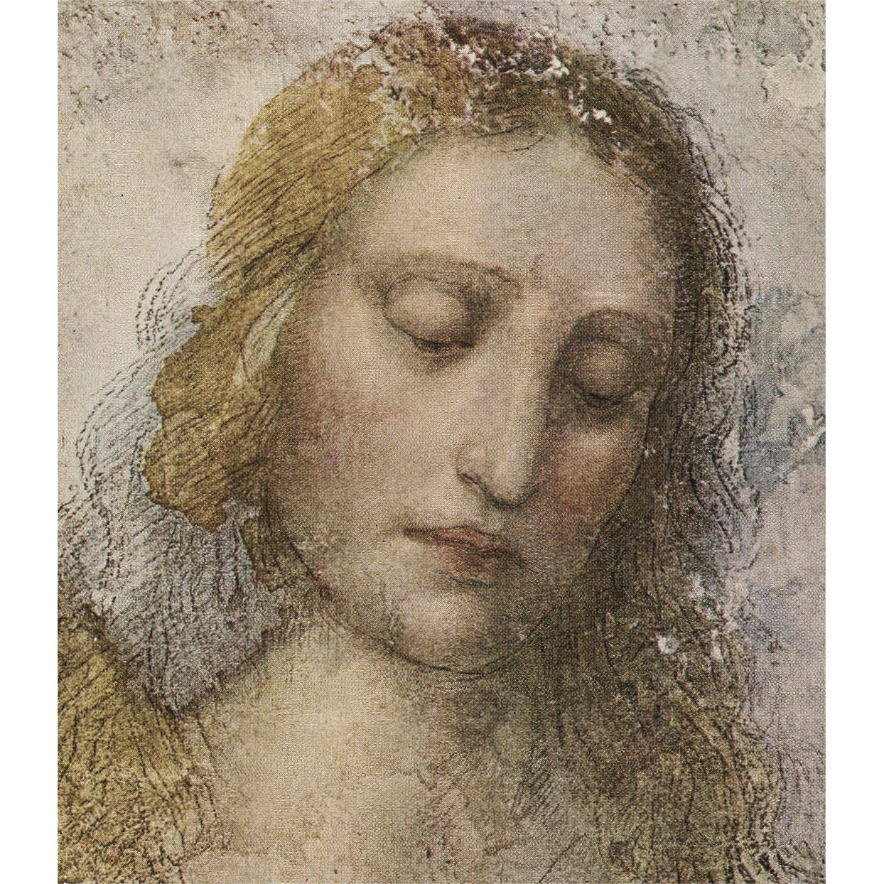 Leonardo Da Vinci Biography In French | 1948 french postcard of leonardo da vinci s christ the Leonardo Da Vinci Biography In French | 1948 french postcard of leonardo da vinci s christ the
