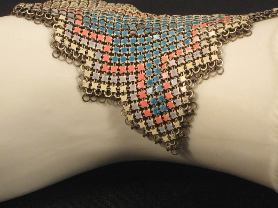 Art Deco Flapper Purse * Whiting & Davis Art Deco Flapper Purse * Whiting & Davis