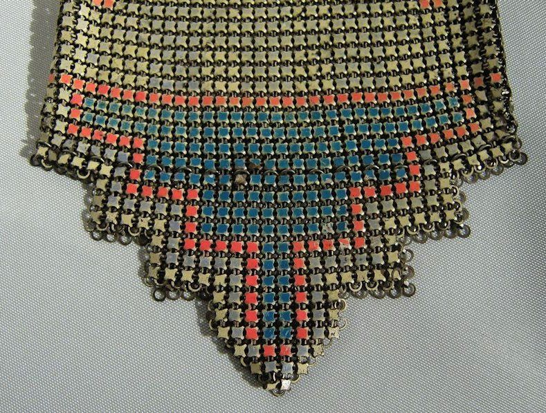 Art Deco Flapper Purse * Whiting & Davis Art Deco Flapper Purse * Whiting & Davis