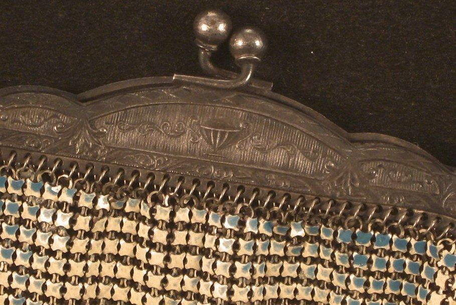 Art Deco Flapper Purse * Whiting & Davis Art Deco Flapper Purse * Whiting & Davis