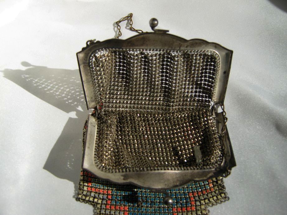Art Deco Flapper Purse * Whiting & Davis Art Deco Flapper Purse * Whiting & Davis