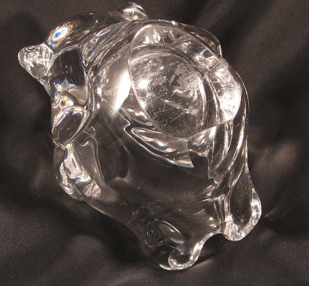 Hand Blown Crystal Art Glass Monkey Hand Blown Crystal Art Glass Monkey