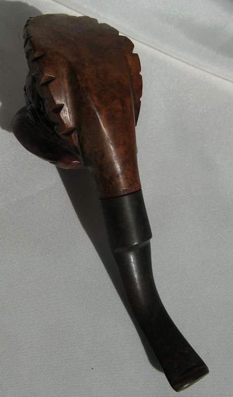 Carved Briar Tobacco Pipe Carved Briar Tobacco Pipe