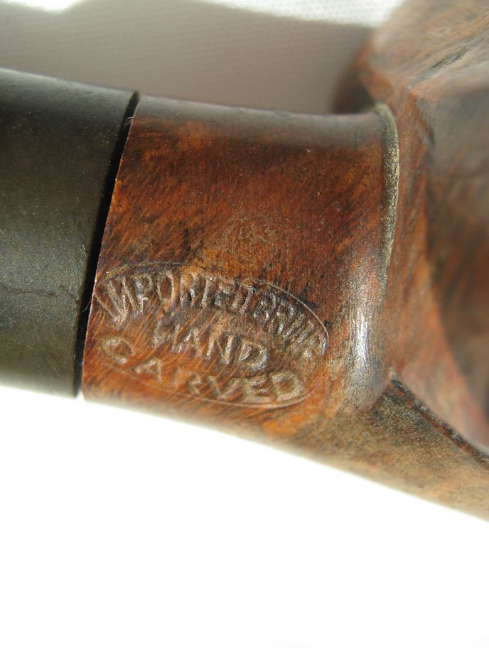 Carved Briar Tobacco Pipe Carved Briar Tobacco Pipe