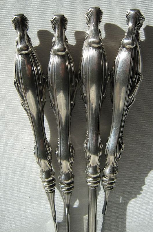 Art Nouveau Sterling Silver Manicure Set * Simons Brothers Art Nouveau Sterling Silver Manicure Set * Simons Brothers