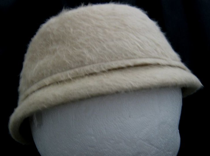 Merrimac Merri-Soie Felt and Ostrich Feather Hat Merrimac Merri-Soie Felt and Ostrich Feather Hat