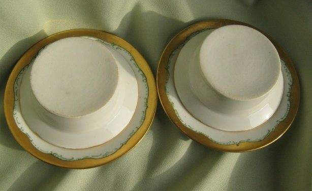 Elegant Porcelain Finger Bowls ** Germany Elegant Porcelain Finger Bowls ** Germany