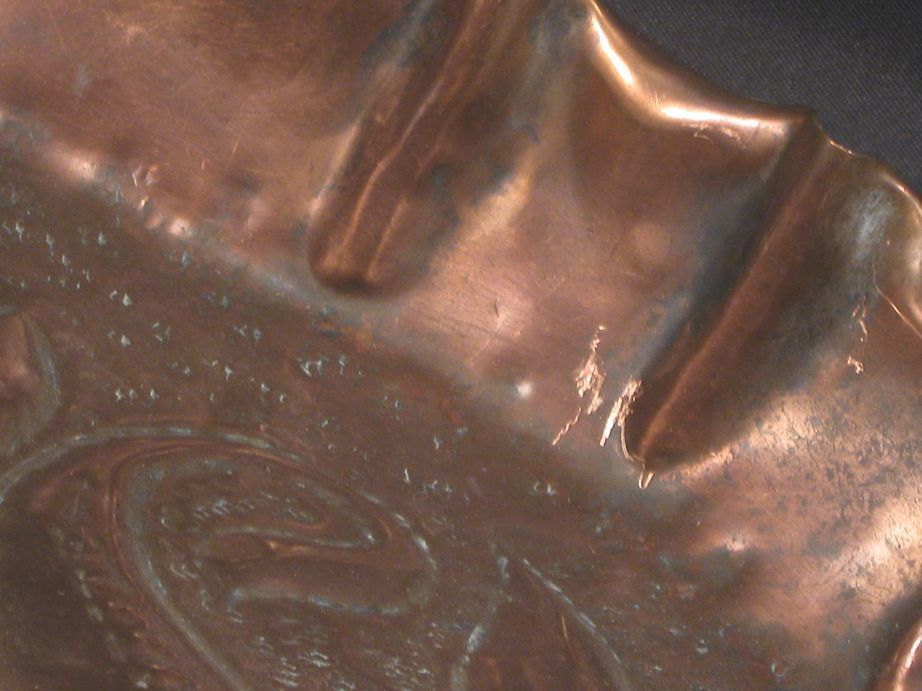 Art Nouveau Copper Crumber & Brush Art Nouveau Copper Crumber & Brush