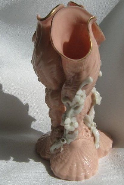Porcelaine Seashell Triple Vase Porcelaine Seashell Triple Vase