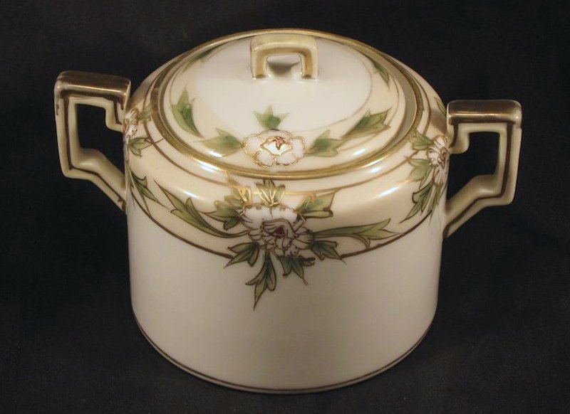Nippon Porcelain Sugar Bowl and Creamer Nippon Porcelain Sugar Bowl and Creamer