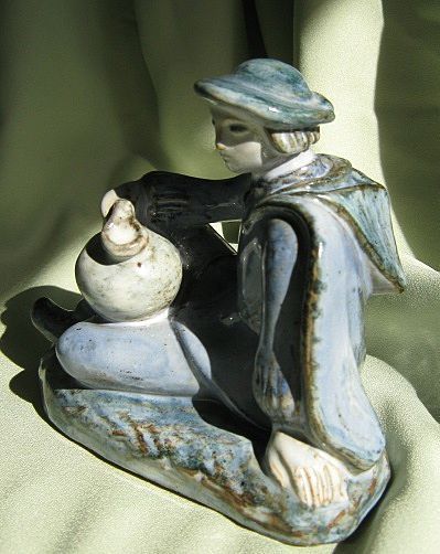 Scandinvian Hand Sculpted Figurine * Ca. 1950 Scandinvian Hand Sculpted Figurine * Ca. 1950