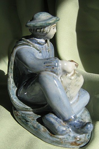 Scandinvian Hand Sculpted Figurine * Ca. 1950 Scandinvian Hand Sculpted Figurine * Ca. 1950