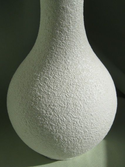 Retro Pottery Vase - Turquoise Glazed Interior Retro Pottery Vase - Turquoise Glazed Interior