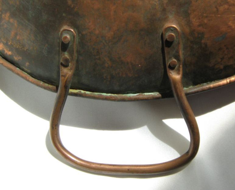Large Hammered Copper Sieve Large Hammered Copper Sieve