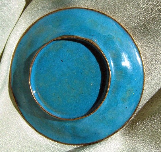 Oriental Cloisonne Enamel Pin Tray Oriental Cloisonne Enamel Pin Tray