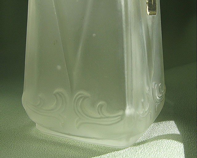 1925 Perfume Bottle "Crab Apple" * Frosted Stopper 1925 Perfume Bottle "Crab Apple" * Frosted Stopper