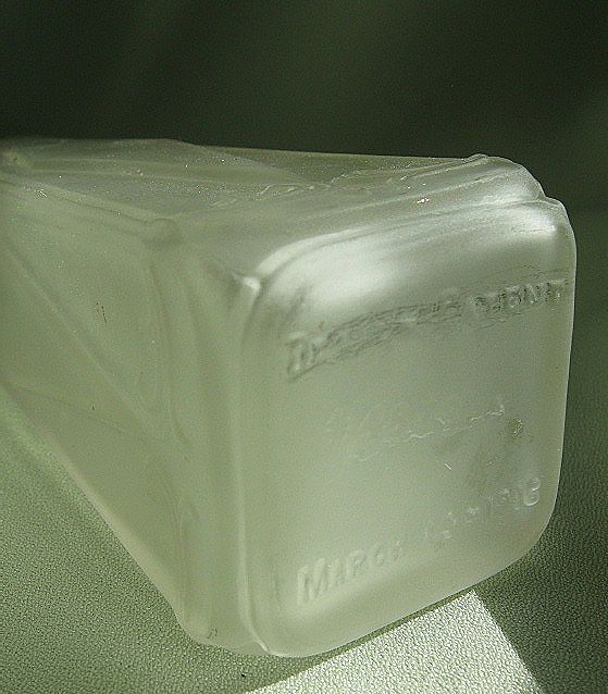 1925 Perfume Bottle "Crab Apple" * Frosted Stopper 1925 Perfume Bottle "Crab Apple" * Frosted Stopper