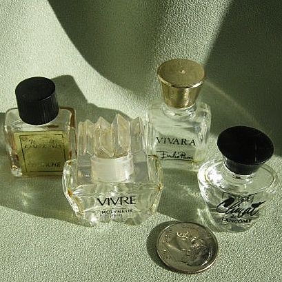 Mini Miniature Perfumes ** Vivre ** Jungle Gardenia ** Climat ** Vivara Mini Miniature Perfumes ** Vivre ** Jungle Gardenia ** Climat ** Vivara