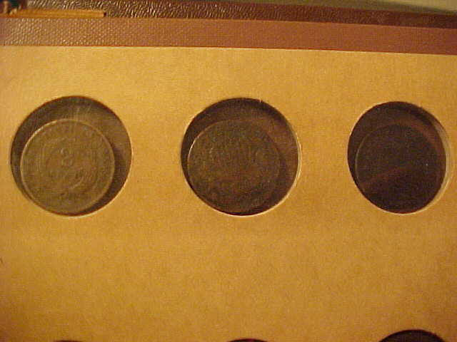 Book of 24 Large, British, Colonial, 2 Cent Pcs & a Few Tokens Book of 24 Large, British, Colonial, 2 Cent Pcs & a Few Tokens