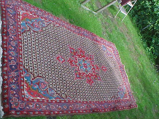 Excellent Quality Iranian Hand Knotted Vintage Thick Rug Excellent Quality Iranian Hand Knotted Vintage Thick Rug