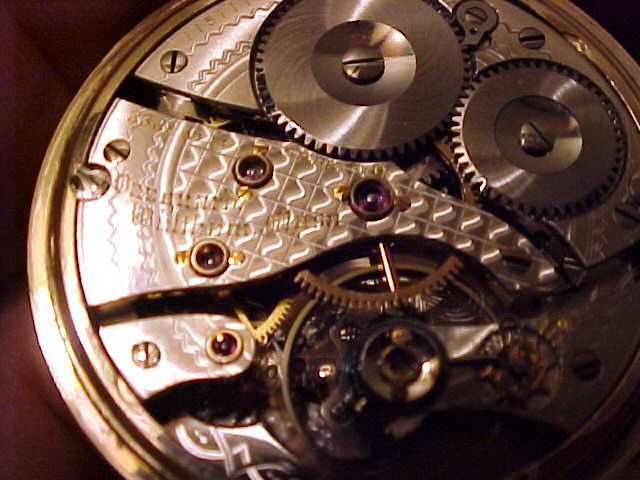 Excellent Waltham Vanguard 23J/16 Sz Open Face Pocket Watch Excellent Waltham Vanguard 23J/16 Sz Open Face Pocket Watch