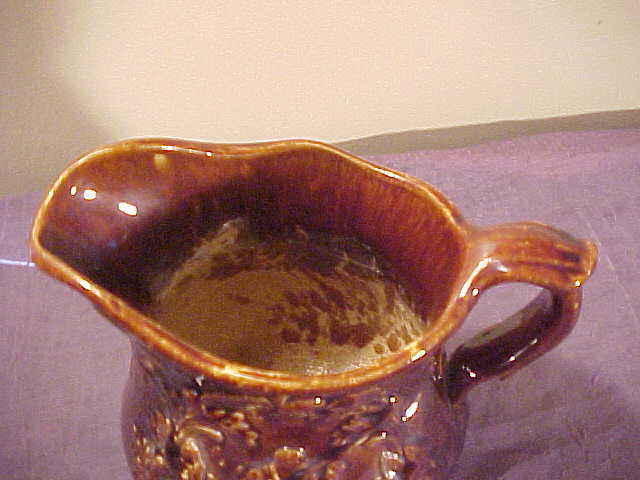 Perfect Antique Bennington English Hunt Scene Pitcher-Free Shipping Perfect Antique Bennington English Hunt Scene Pitcher-Free Shipping