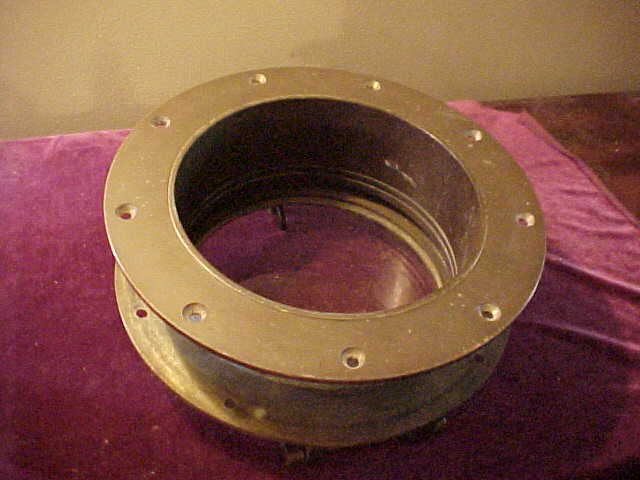 Excellent Vintage 9" Ships Porthole-Never Painted Working Condition Excellent Vintage 9" Ships Porthole-Never Painted Working Condition