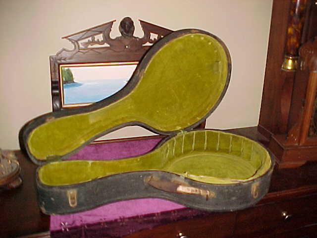 Excellent 1920's Globe Banjo Mandolin - Lots of MOP & Needs Skin Excellent 1920's Globe Banjo Mandolin - Lots of MOP & Needs Skin