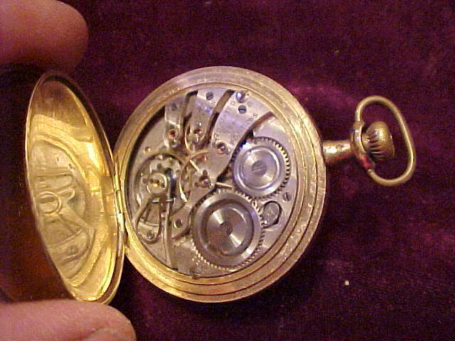 Nice Burlington 21 Jewel Hunter Case 14 Sz Pocket Watch Nice Burlington 21 Jewel Hunter Case 14 Sz Pocket Watch