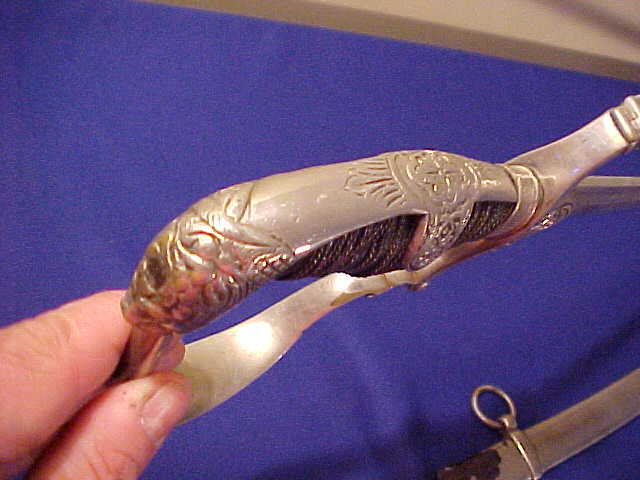 Interesting Antique German Imperial Sword with Great Ornate Handle Interesting Antique German Imperial Sword with Great Ornate Handle