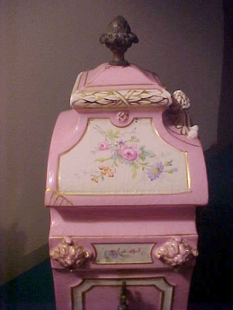 Awesome Artist Signed French Porcelain Antique Clock-Runs Great Awesome Artist Signed French Porcelain Antique Clock-Runs Great