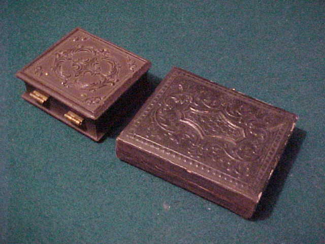 Two Nice Gentleman Cased Photographs-1 Tintype and 1 Ambrotype Two Nice Gentleman Cased Photographs-1 Tintype and 1 Ambrotype