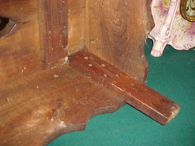 Neat Scroll Cut Early Foot / Work Stool- Very Sturdy & Good Size Neat Scroll Cut Early Foot / Work Stool- Very Sturdy & Good Size