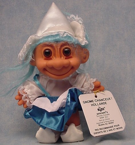 Russ Troll Holland with hang tag and original package Russ Troll Holland with hang tag and original package