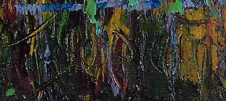 "Street of roses" impressionism oil painting of George Velezhev. "Street of roses" impressionism oil painting of George Velezhev.