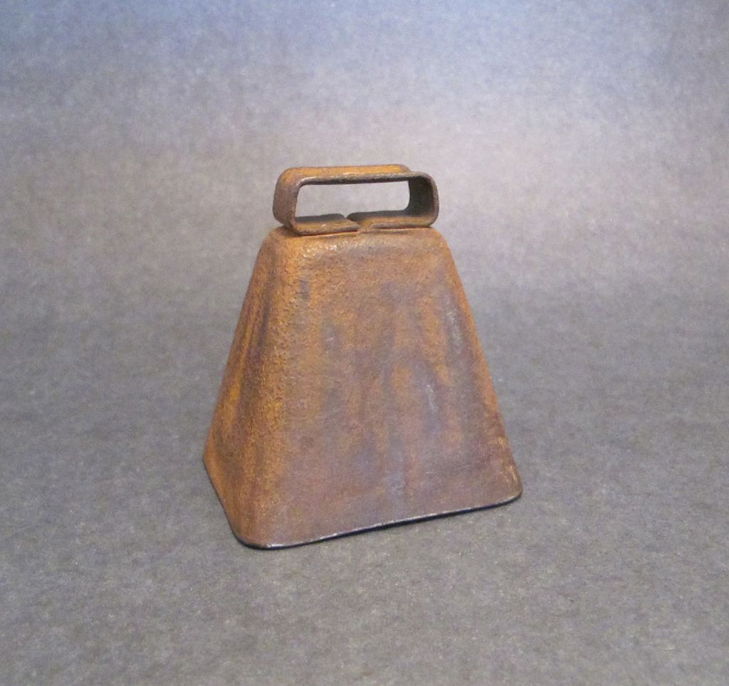 Vintage+Bell+&+Howell+Projectors Vintage Hand Forged Cow Bell 3.25" from garygermer on Ruby Lane