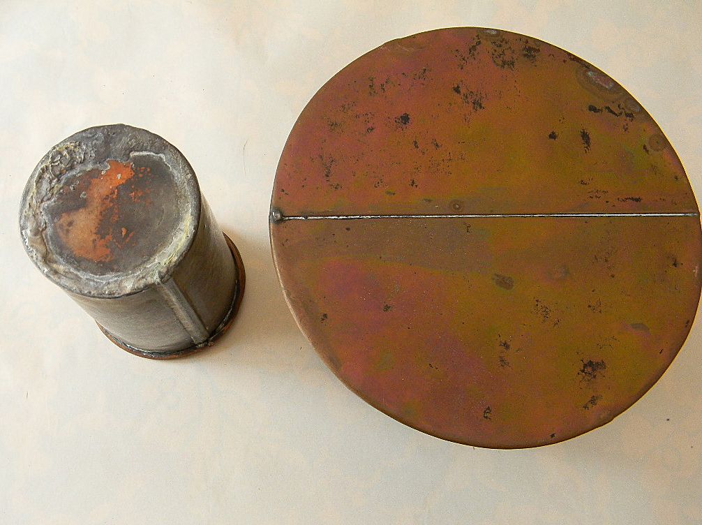 Hand Forged Copper Pail with Insert Hand Forged Copper Pail with Insert