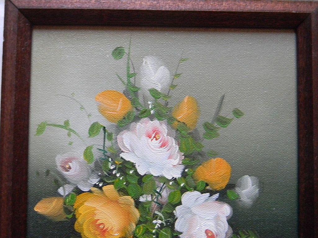 Thomas . Oil Painting Still Life Flowers Thomas . Oil Painting Still Life Flowers