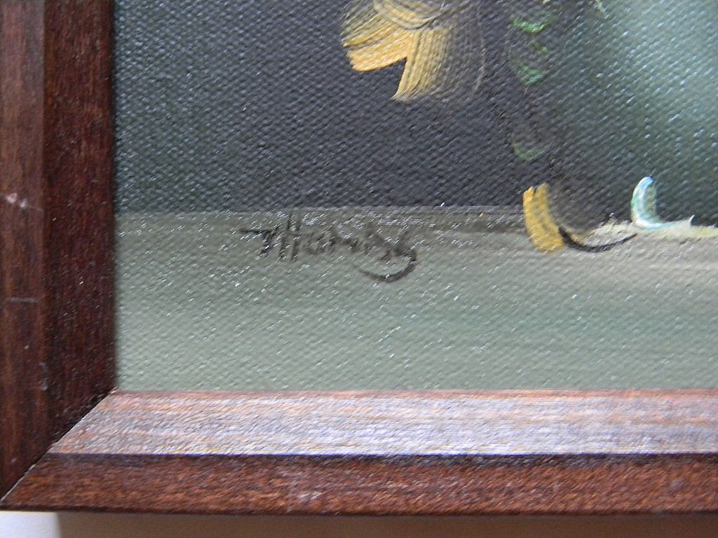 Thomas . Oil Painting Still Life Flowers Thomas . Oil Painting Still Life Flowers