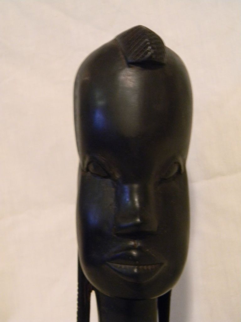 Hand Carved Wood Sculpture Head Bust Hand Carved Wood Sculpture Head Bust