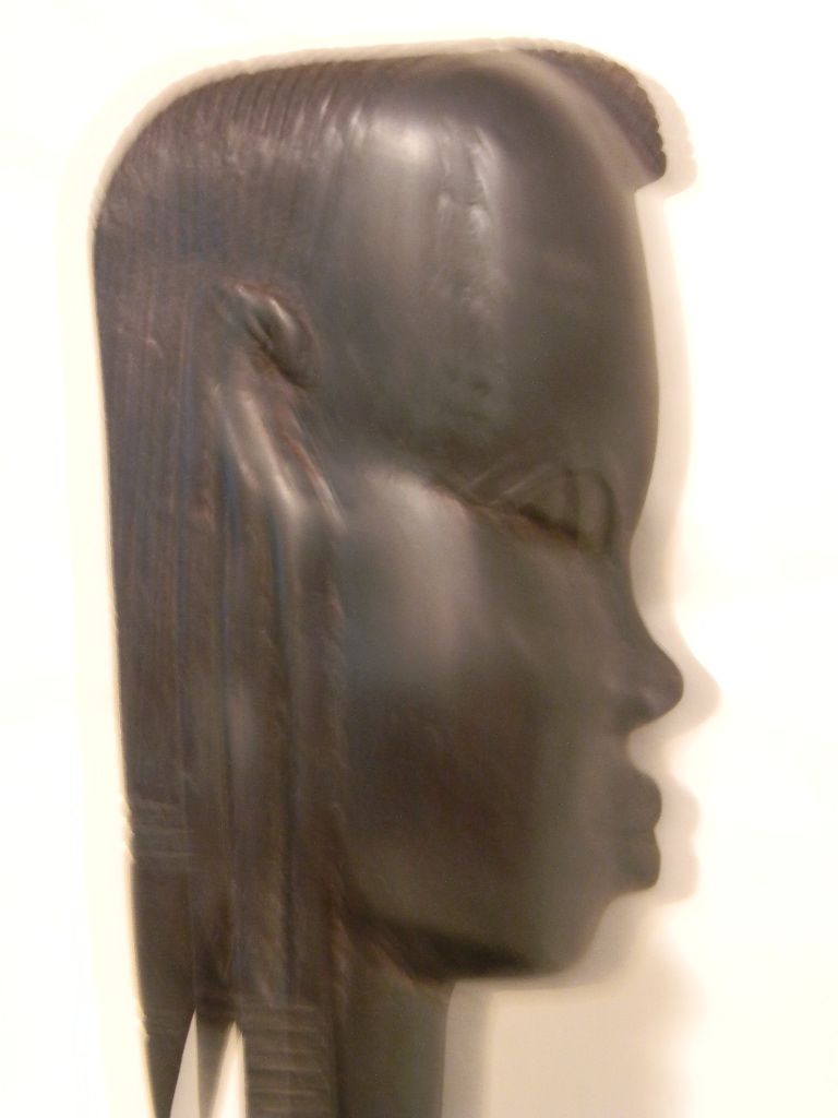 Hand Carved Wood Sculpture Head Bust Hand Carved Wood Sculpture Head Bust