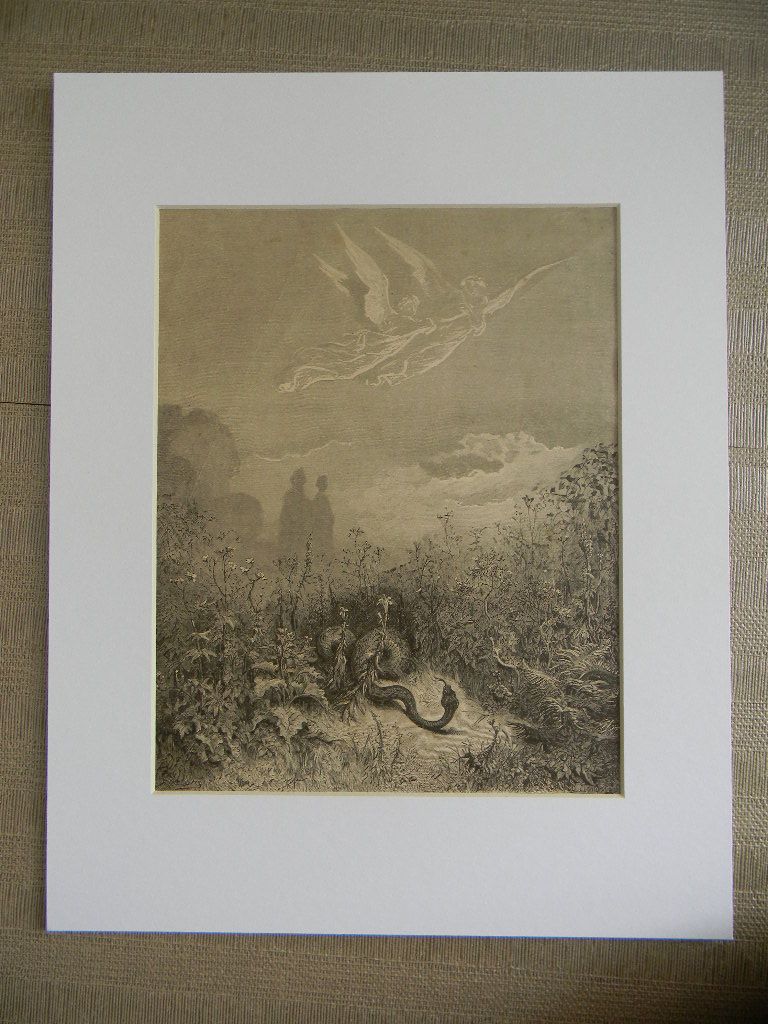 Gustave Dore (1832-1883) Engraving from "Purgatory & Paradise" by Dante . Gustave Dore (1832-1883) Engraving from "Purgatory & Paradise" by Dante .