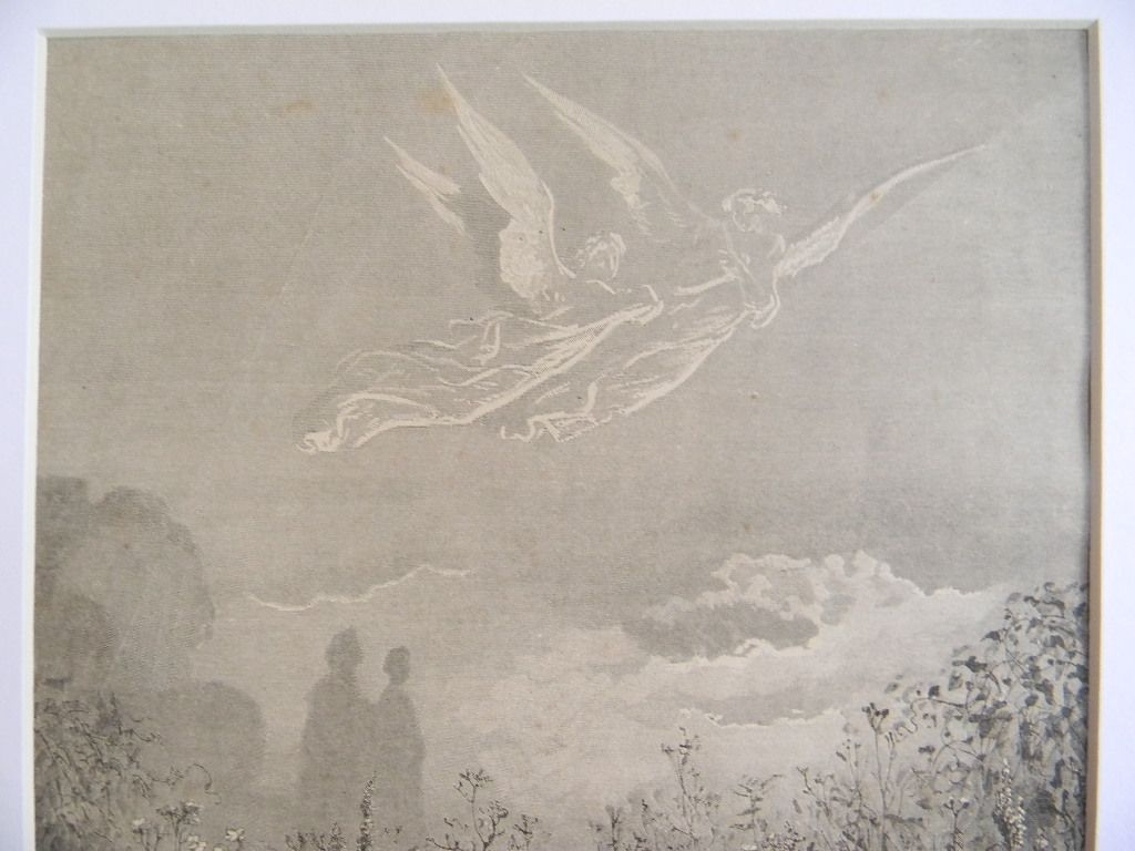 Gustave Dore (1832-1883) Engraving from "Purgatory & Paradise" by Dante . Gustave Dore (1832-1883) Engraving from "Purgatory & Paradise" by Dante .