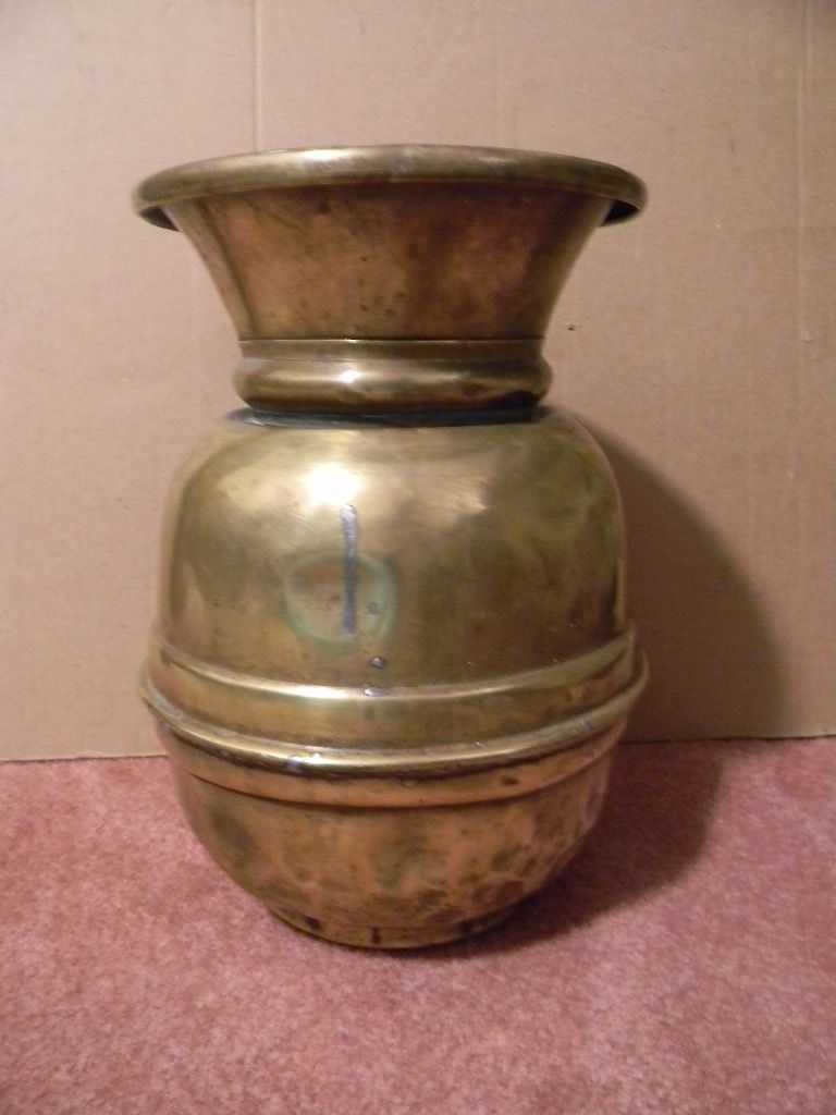 11 3/4" Tall Brass Spittoon 11 3/4" Tall Brass Spittoon