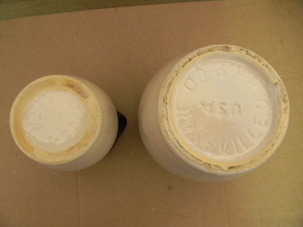 Vintage Pair Of Robinson Ransbottom Pottery . Roseville Ohio Vintage Pair Of Robinson Ransbottom Pottery . Roseville Ohio