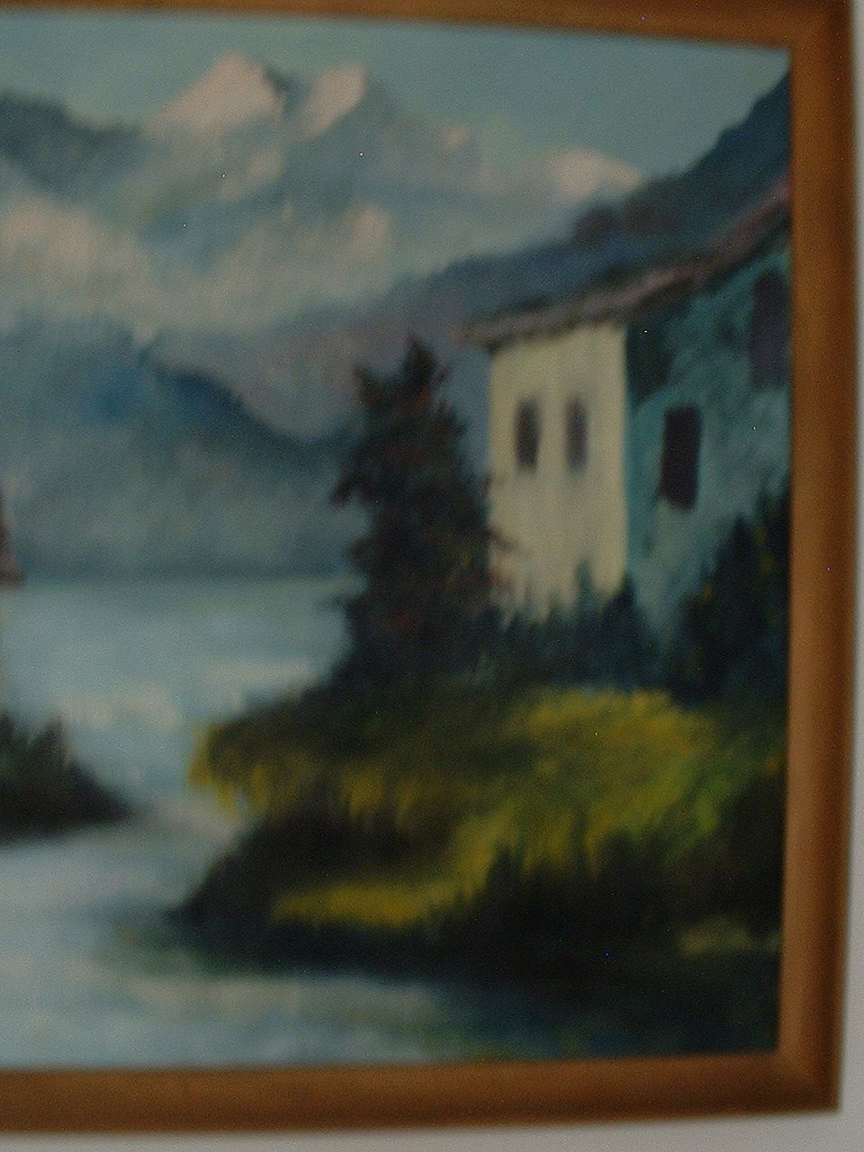 Heisey . Large Oil Painting on Canvas Heisey . Large Oil Painting on Canvas