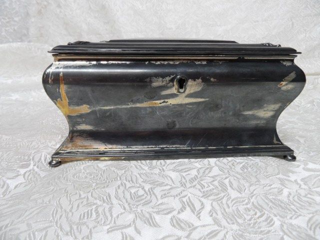 Wilcox Silverplate Large Jewelry Chest Casket Wilcox Silverplate Large Jewelry Chest Casket