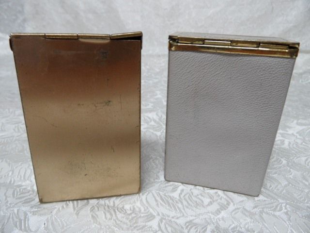 2 1960's Ladies Cigarette Cases~Princess Garner & Gold Tone Product 2 1960's Ladies Cigarette Cases~Princess Garner & Gold Tone Product