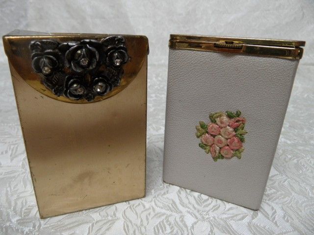 2 1960's Ladies Cigarette Cases~Princess Garner & Gold Tone Product 2 1960's Ladies Cigarette Cases~Princess Garner & Gold Tone Product